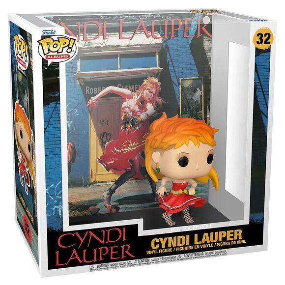 Funko Pop! Album #32 – Cyndi Lauper “She’s So Unusual” Vinyl Figure  (Mint) - Picture 4 of 4
